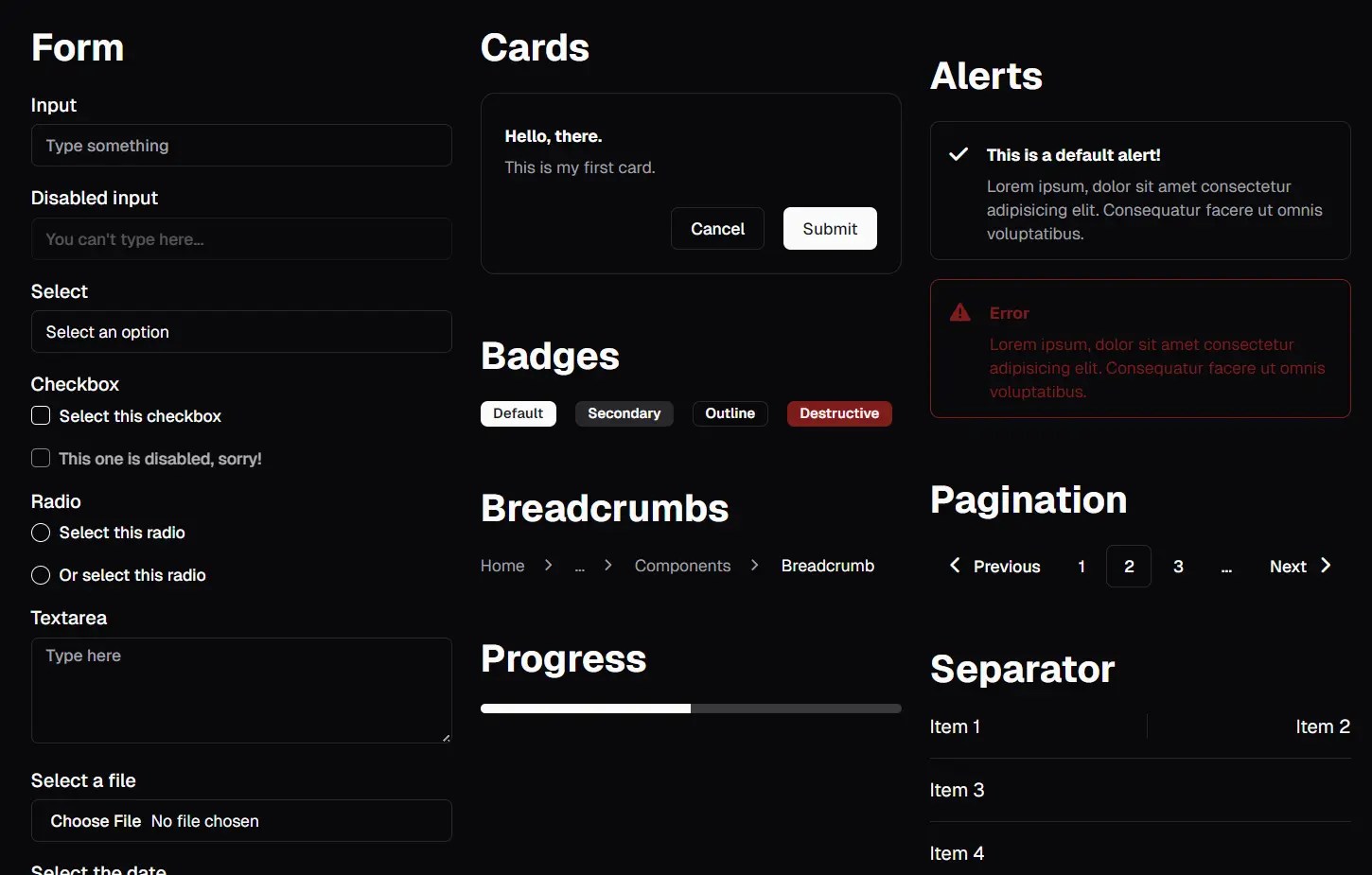 Bootstrap 5 Theme with shadcn/ui Aesthetics – Shadstrap