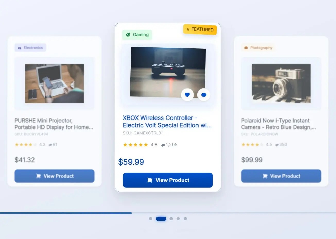 Responsive, Accessible Product Carousel – NovaSlider
