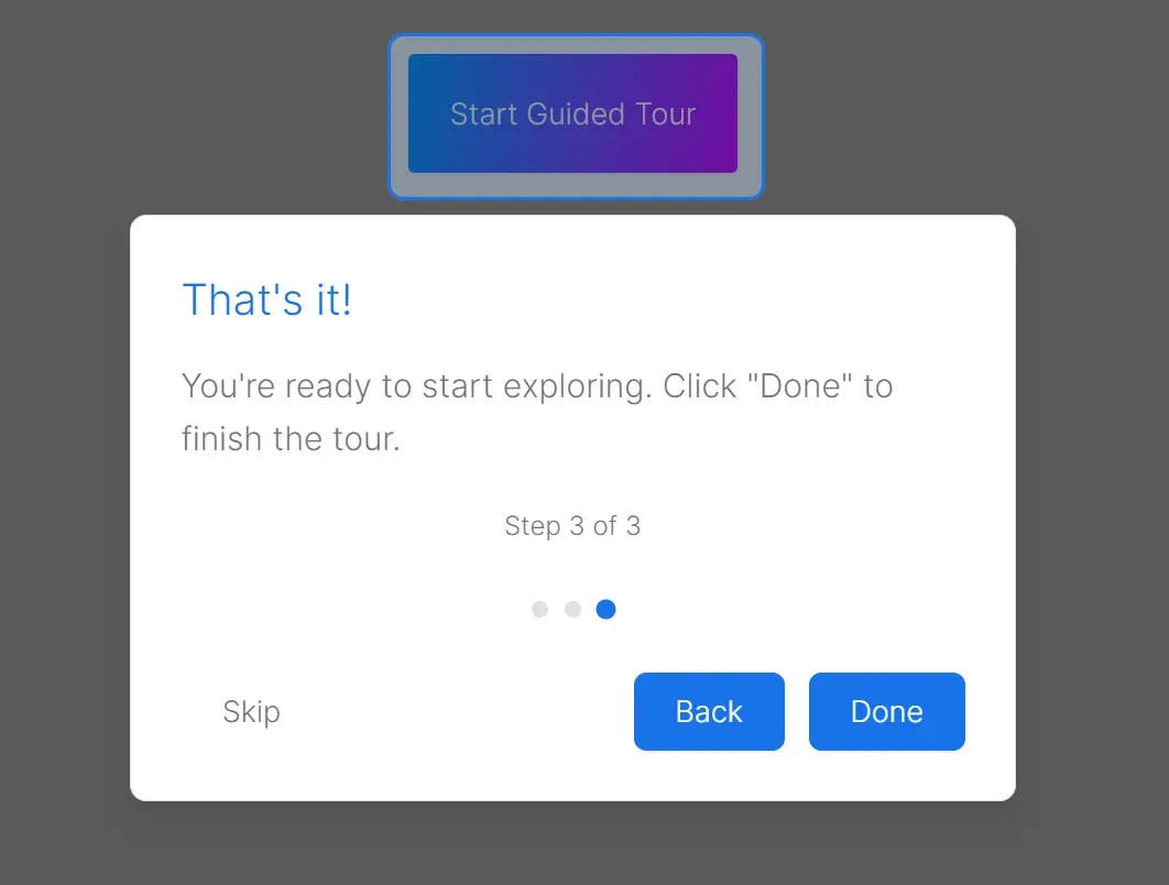 Build Interactive Product tours & User Onboarding with Cue.js