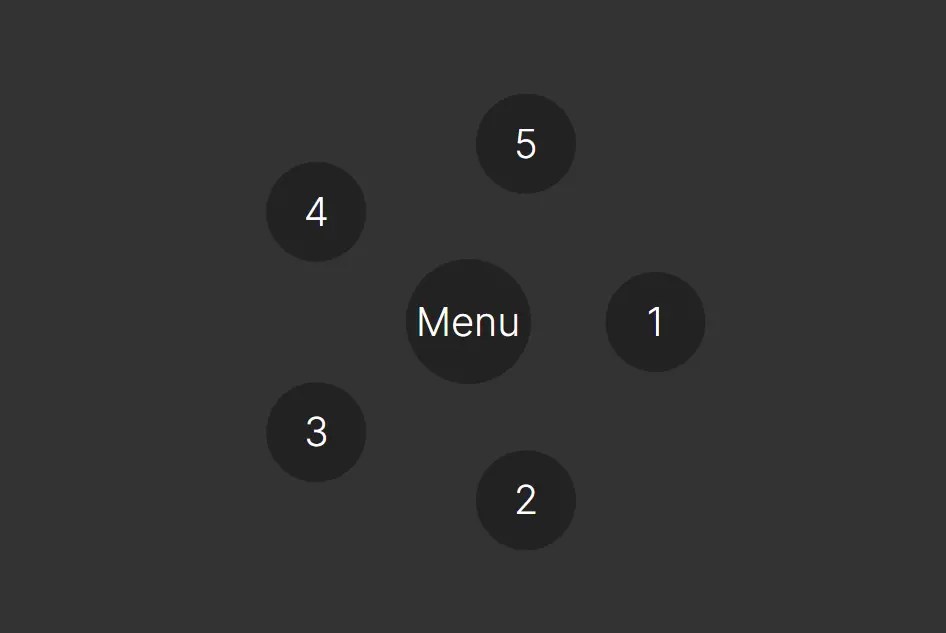 Interactive Radial Menus in JavaScript – Orbit Menu