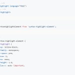 Modern Syntax Highlighter with CSS Custom Highlight API Modern Syntax Highlighter with CSS Custom Highlight API