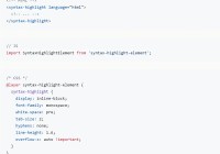 syntax-highlighter-custom-api