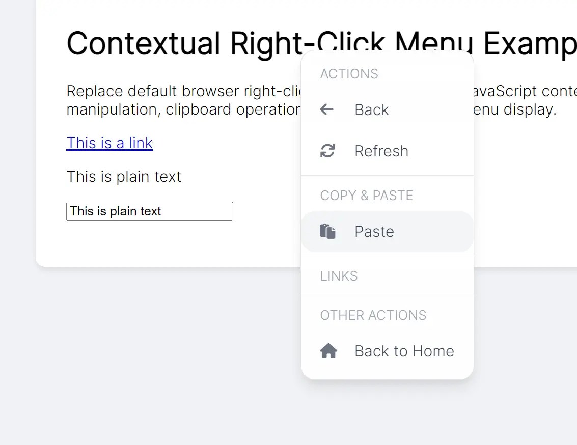 Create Contextual Right-Click Menus with Vanilla JavaScript