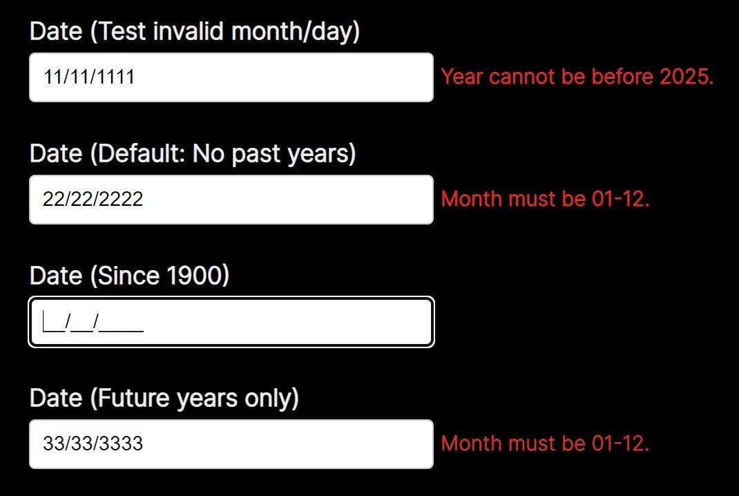 Lightweight Form Validation and Input Masking/Formatting – Masker.js