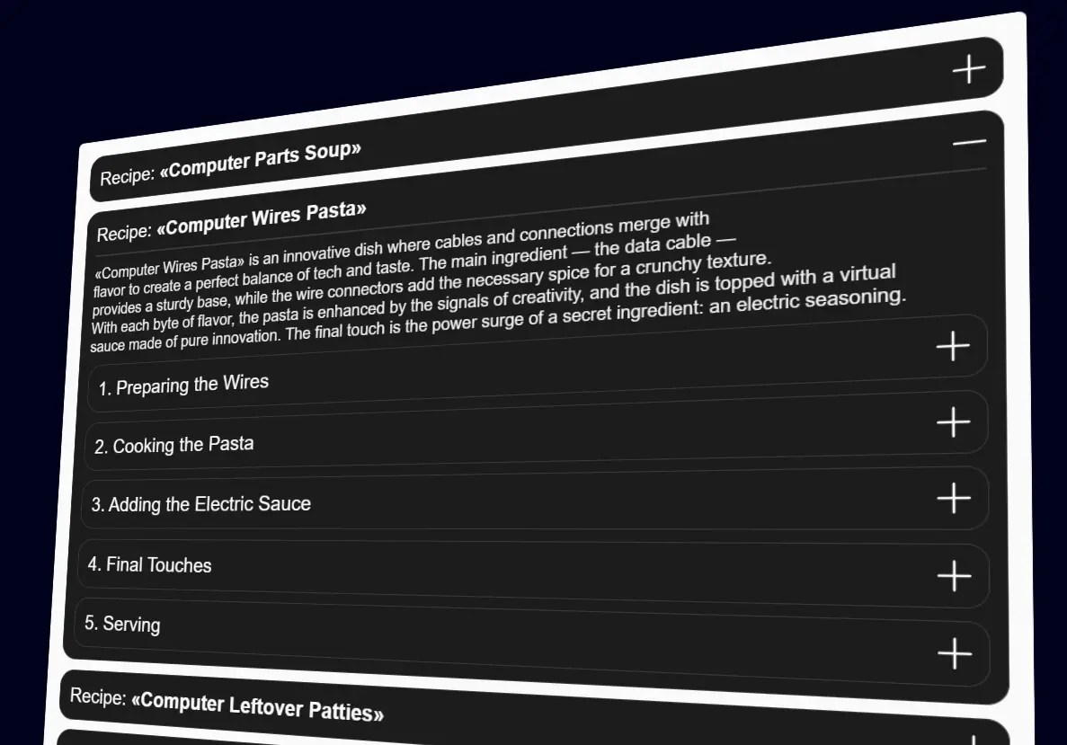 Modern Accordion Library for Vue, React & Vanilla JS – Prismium.js