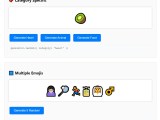 Generate Random Emojis Offline With Unicode Gen Library Css Script