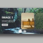 Modern Image Carousel with Thumbnail Transitions
