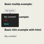 Accessible Rich-text Tooltips with with Auto-Positioning – webcimes-tooltip