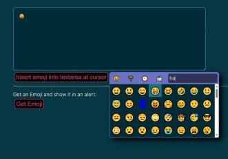 Lightweight Emoji Picker with Search – Faceclick
