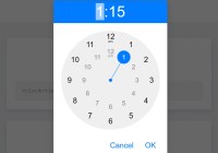 material-clock-time-picker