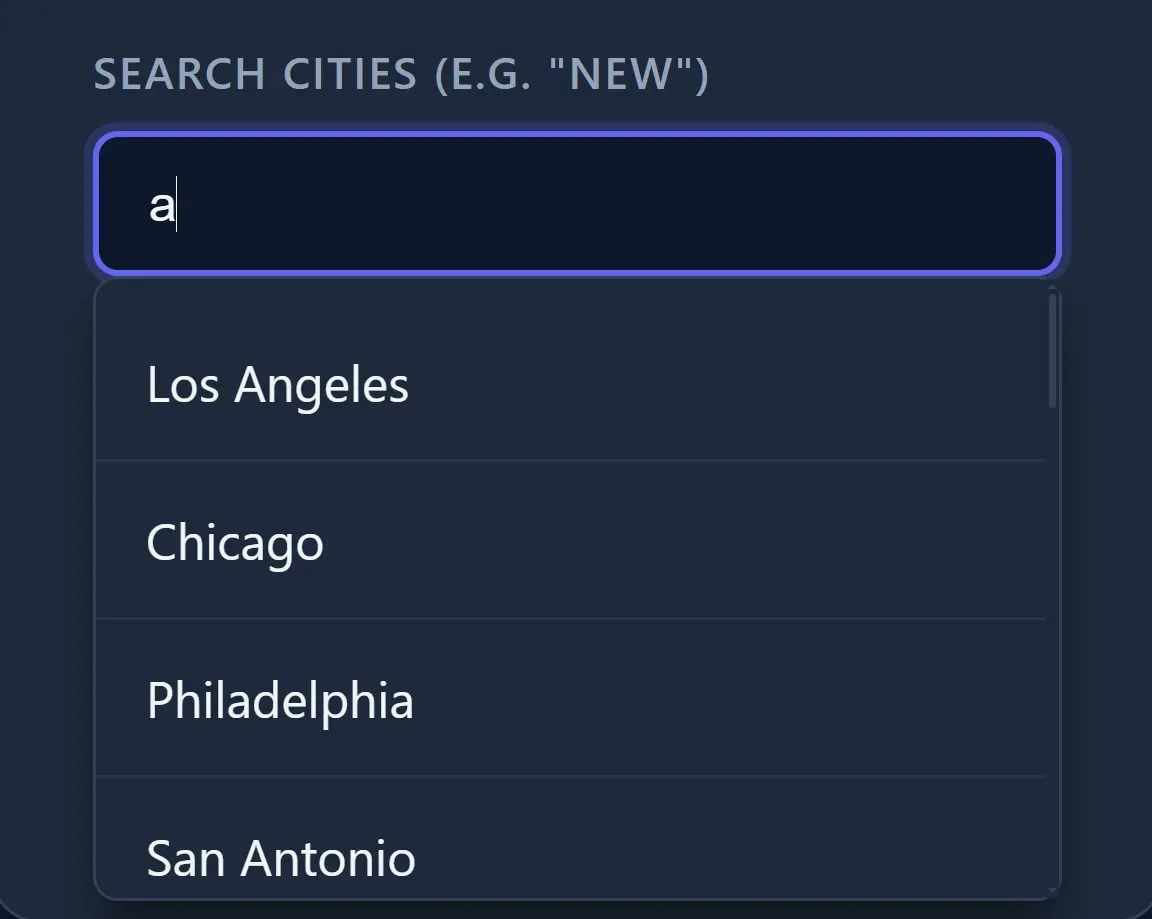 Lightweight & Fast JavaScript Autocomplete Library – Luggest