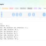 Haptic Feedback for Vanilla JS, React, Vue, and Svelte – WebHaptics Haptic Feedback for Vanilla JS, React, Vue, and Svelte – WebHaptics