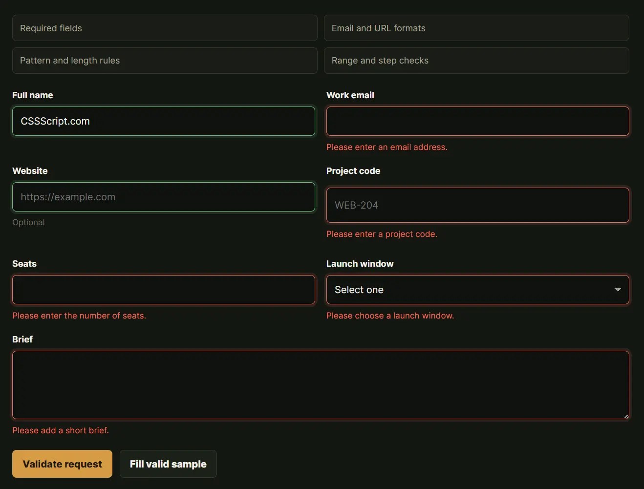 Native HTML Form Validation Enhancer with Zod Support – validation-enhancer