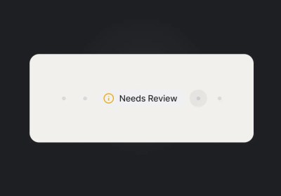 status-indicator: Animated Status Picker Web Component for Workflow Steps