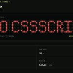 Retro LED Ticker Web Component – dylanTicker