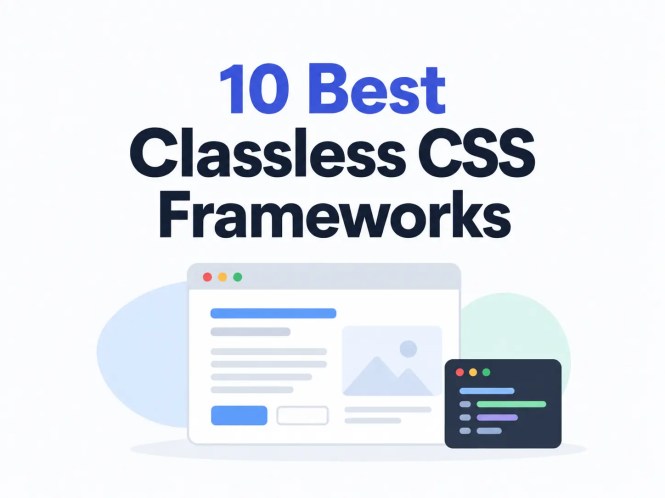 10 Best Open-Source Classless CSS Frameworks