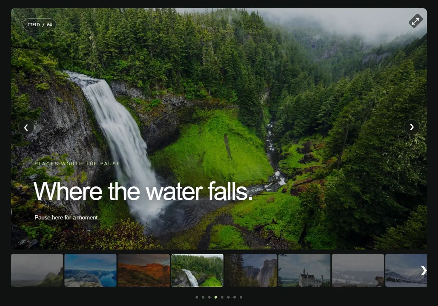 slider-pro-js: Responsive Touch Slider With Thumbnail Navigation