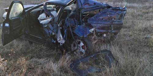 Un șofer de 25 de ani a murit într-un accident rutier în apropierea localității Crișan