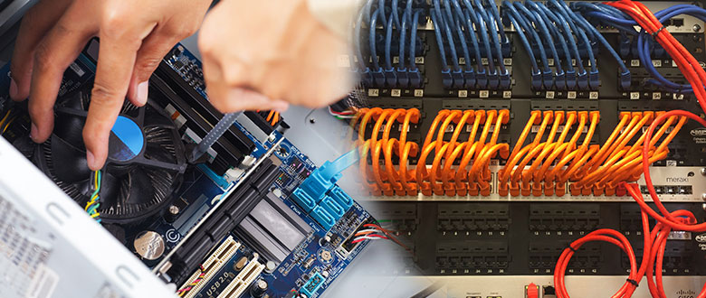 Evanston Illinois On Site Computer PC & Printer Repair, Networks, Voice & Data Cabling Technicians