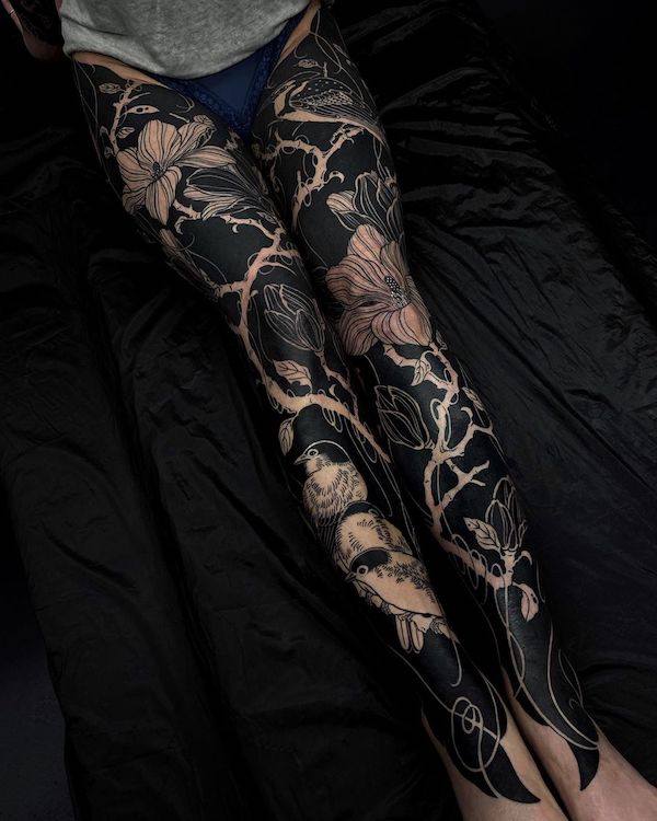 60 Incredible Leg Tattoos | Cuded 750_x_600_jpg