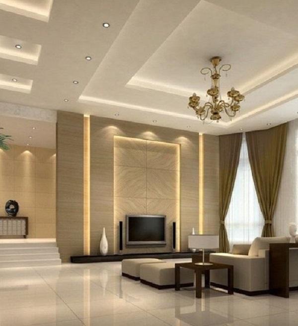 Main Hall Tv Wall Design Wood Home Decor