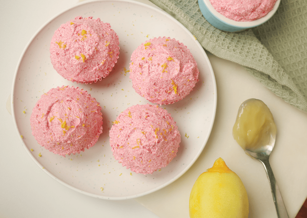 Raspberry Lemonade Cupcakes