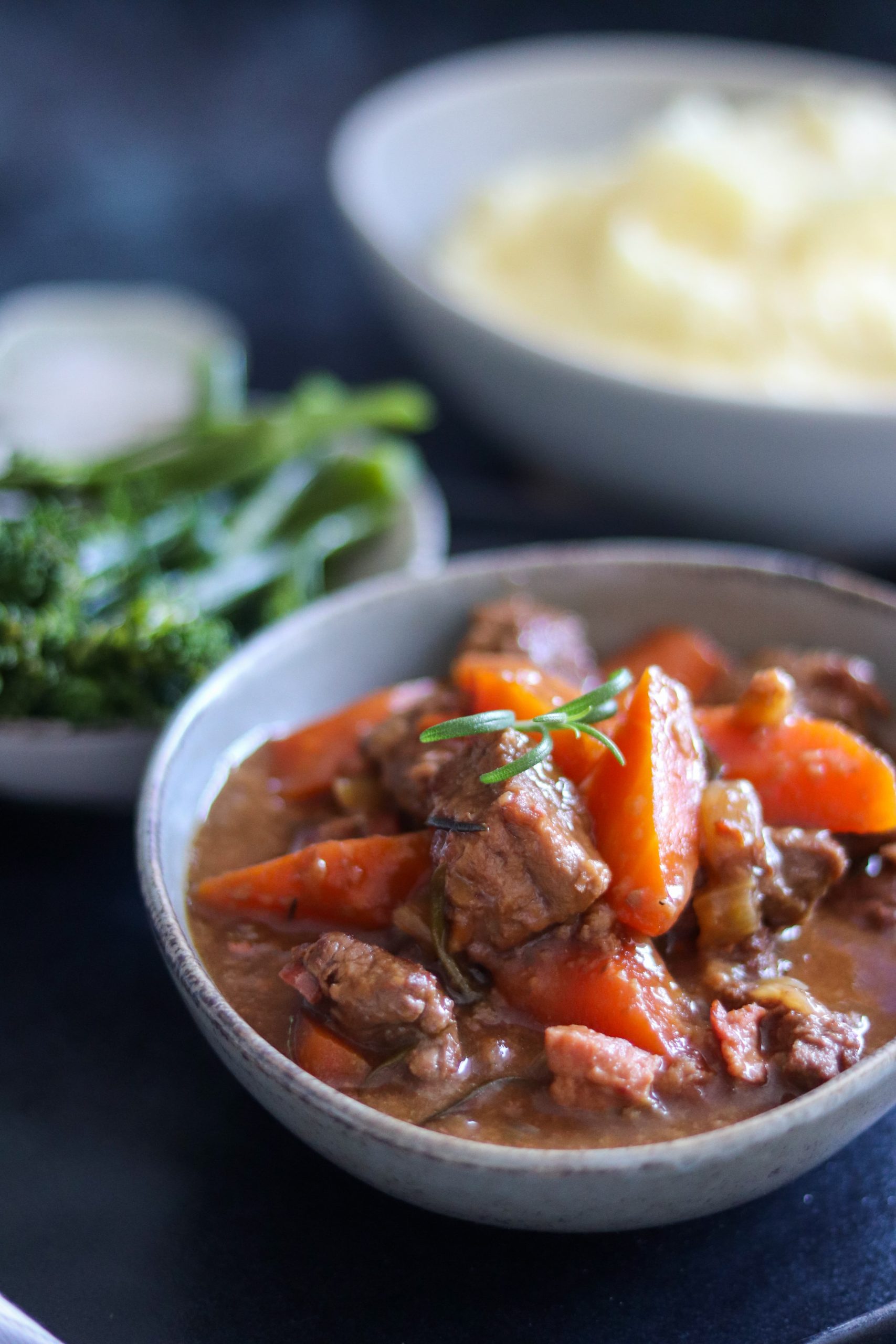 Slow cooker beef & ale stew