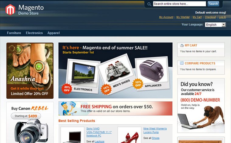 Magento  - magneto ecommerce