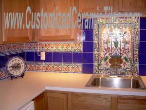 Decorative tile backsplash - Kitchen tile ideas - Italian ...