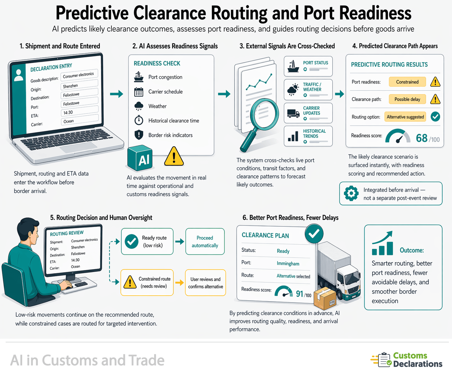 Customs And Trade AI Moves From Planning Into Execution Q1 2026 06 Predictive Clearance Routing And Port Readiness 1 