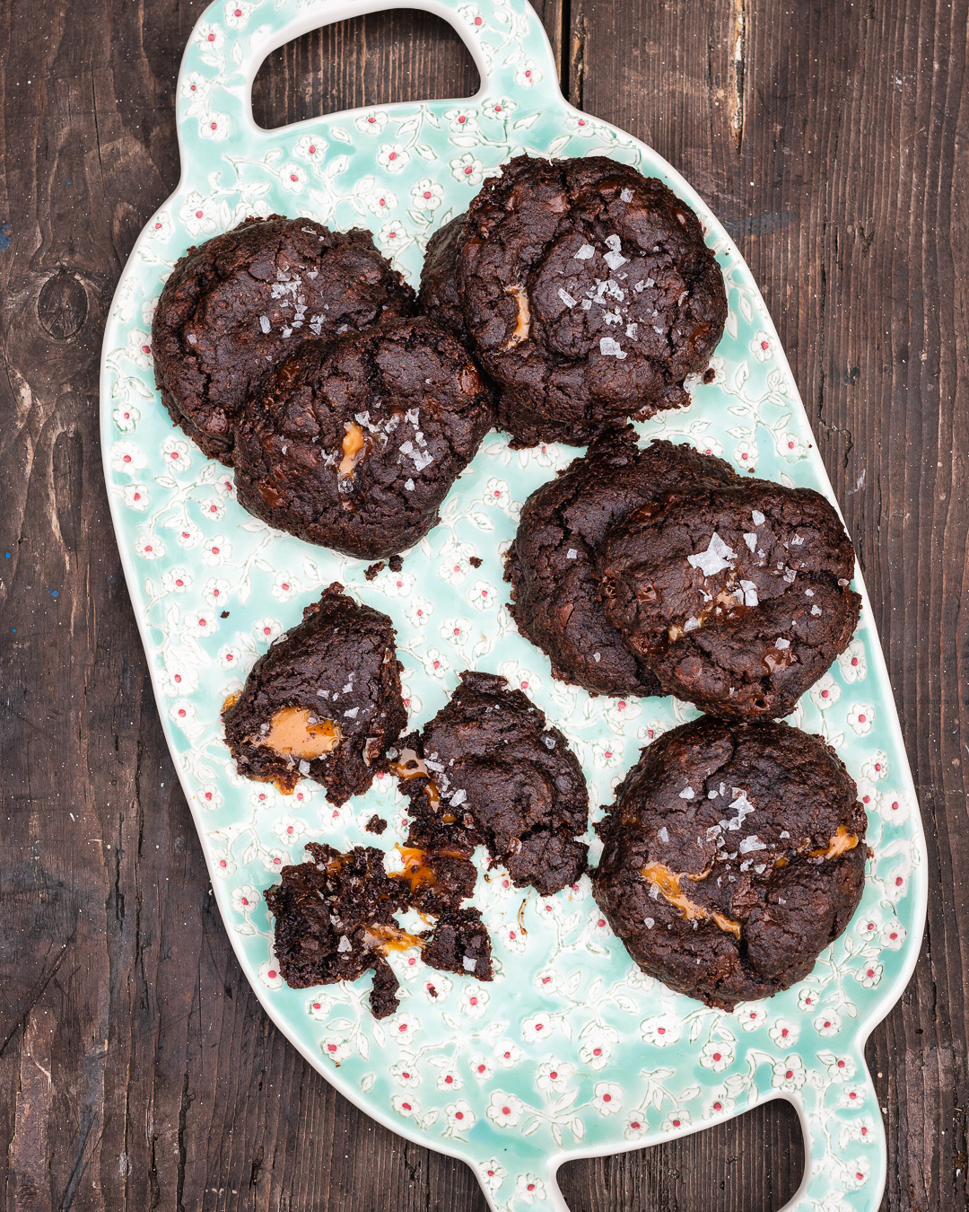 Mehr über den Artikel erfahren Caramel Schoko Cookies