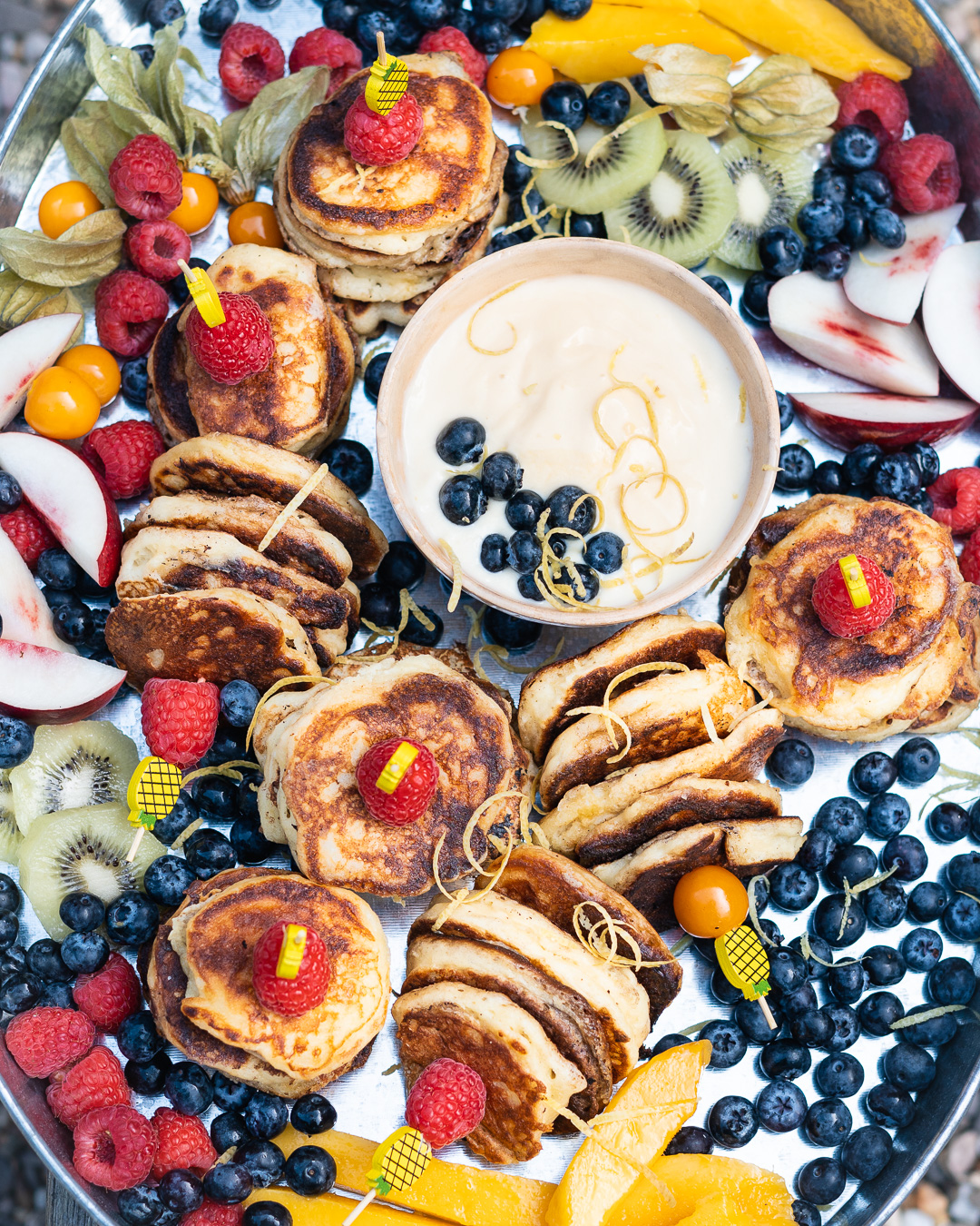 Mehr über den Artikel erfahren Lemon Ricotta Pancakes
