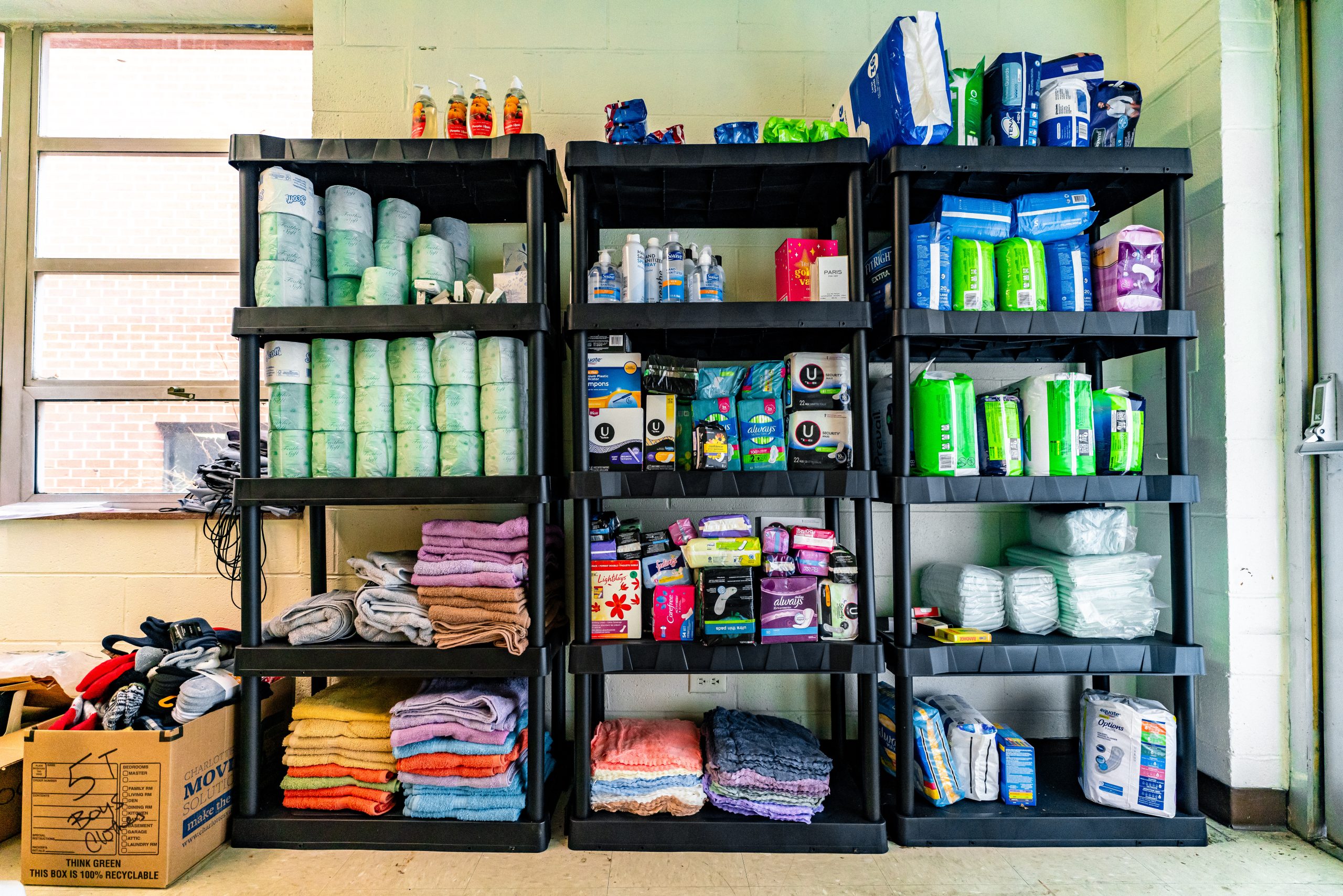 Want to help your neighbors who need toiletries and household 