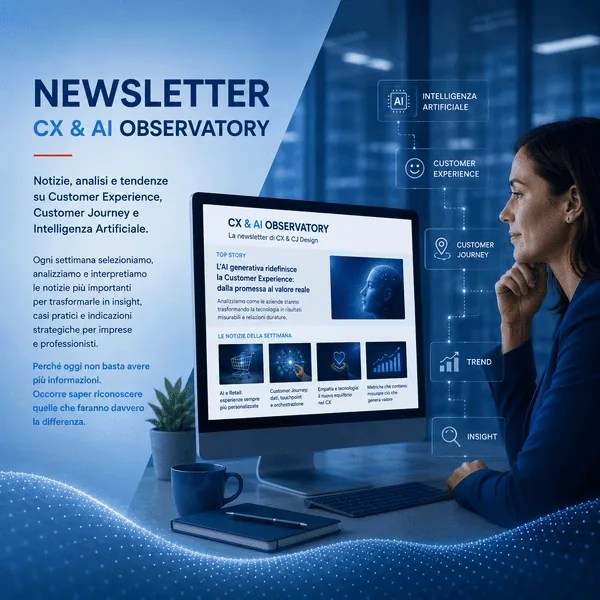 CX & AI Observatory: newsletter e canale WhatsApp