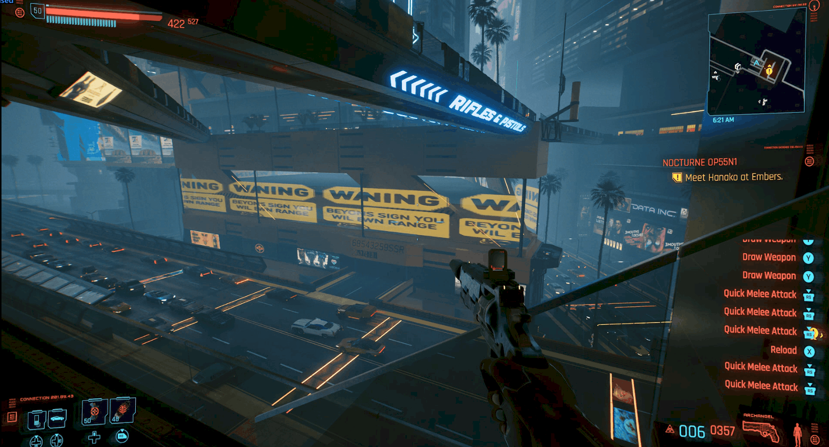 Re Scoper Cyberpunk 2077 Mod Ce mod active la console.