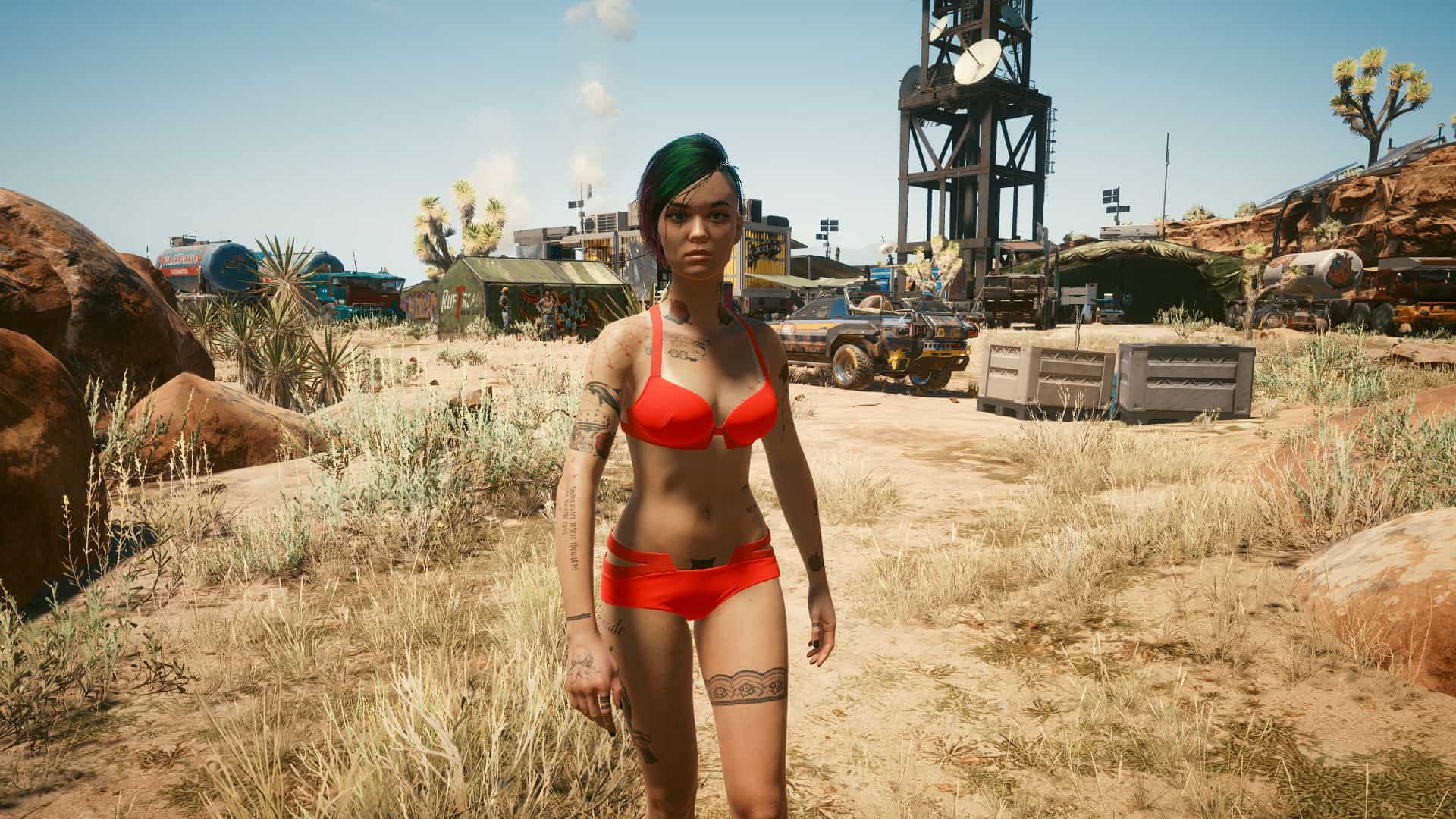 I Get Censored With Ugly Underwear Yet This Npc S Labia Is Just Out For Everyone To See Cyberpunkgame Underwear and Bra in one archive you can find here.