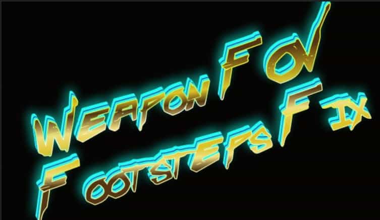 Weapon Fov Footsteps Fix Cyberpunk 2077 Mod Then open the OptionsJSON file use notepad. Weapon Fov Footsteps Fix Cyberpunk 2077 Mod Currently Cyberpunk 2077 runs admirably on PS5 and Xbox Series X in terms of performance.
