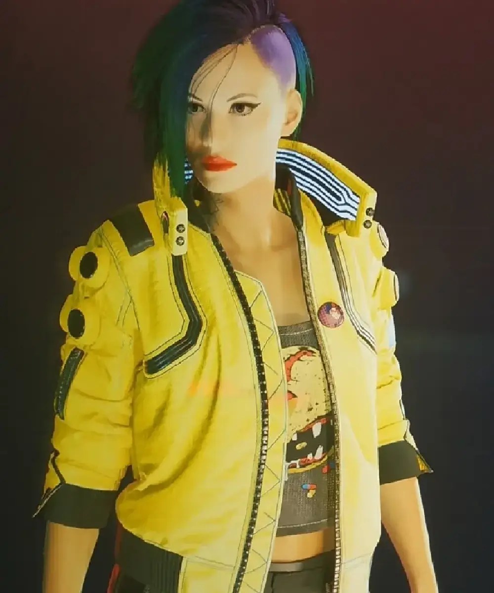 ✨新品未使用タグ付き JUDY ジュティ テーラードジャケット ボーダー キング Cyberpunk 2077 Judy Yellow Jacket | Cyberpunk Jacket