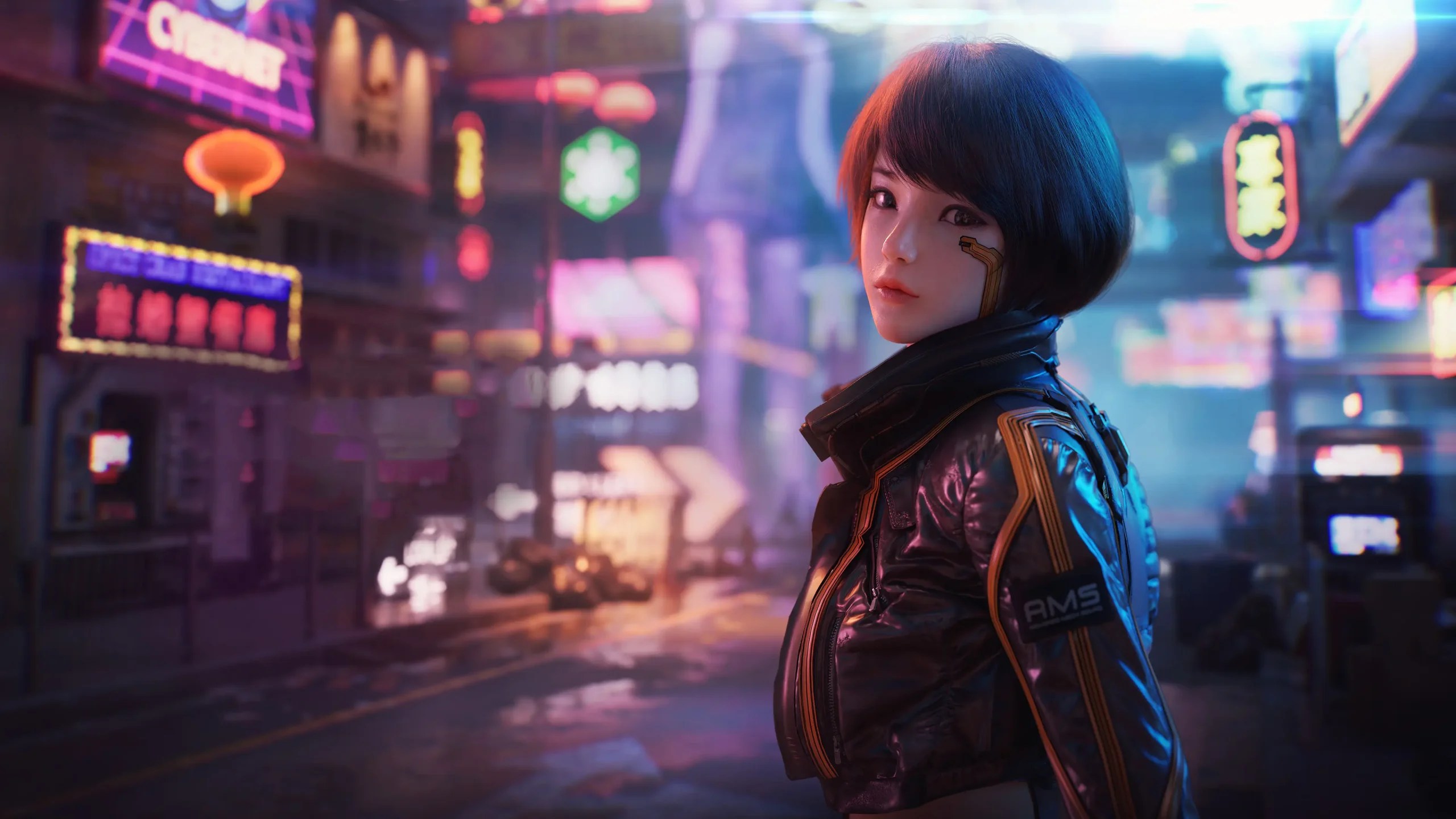 Cyberpunk 2077 Phantom Liberty V Leather Jacket | V's Jacket