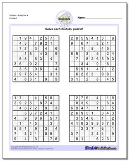 sudoku easy
