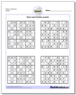 sudoku easy