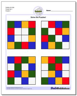sudoku for kids