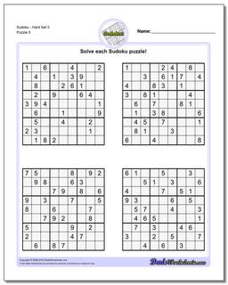 sudoku hard