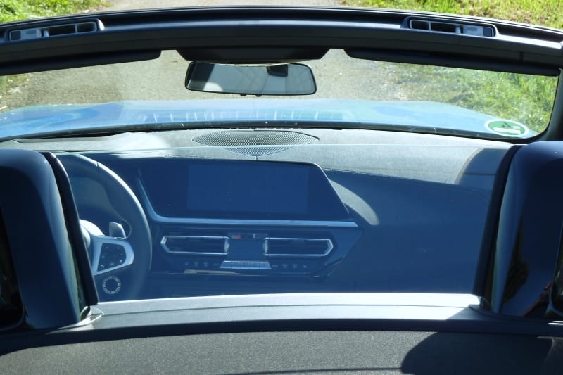 Glass wind deflector bmw z4 g29