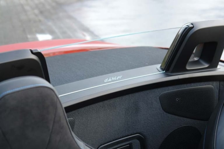 Glass wind deflector bmw z4 g29