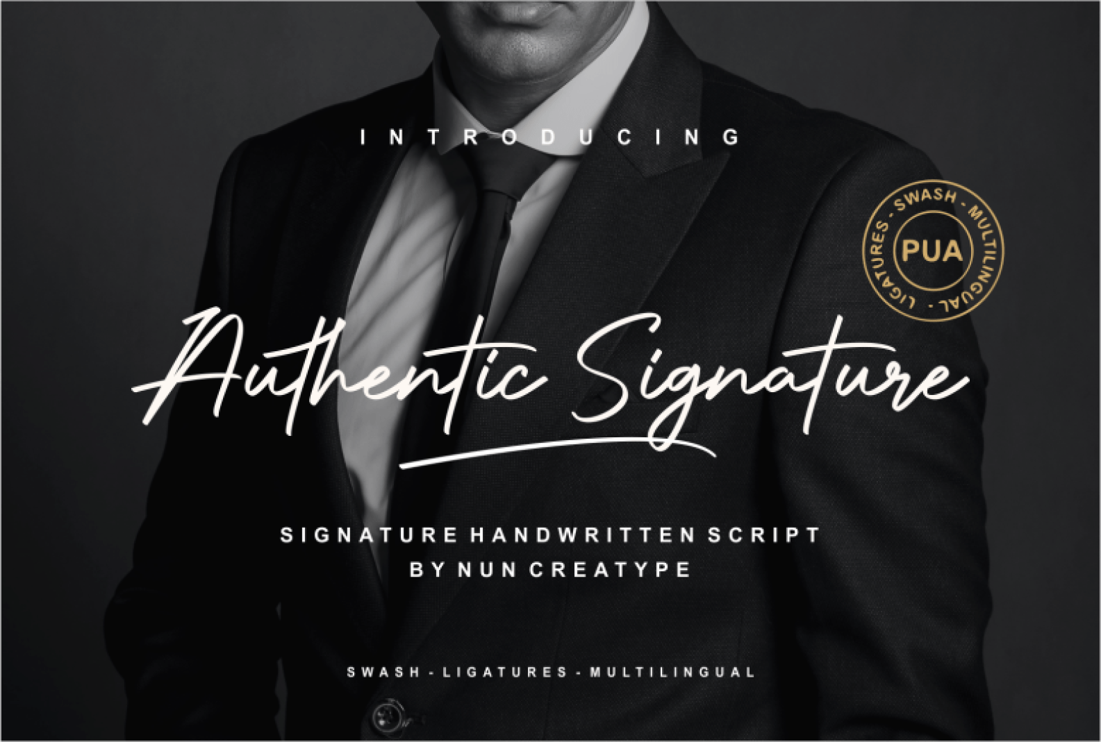 Authentic Signature Script Font -1