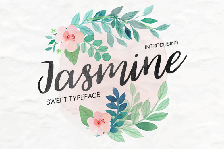 Jasmine Script Font Free Dafont Free