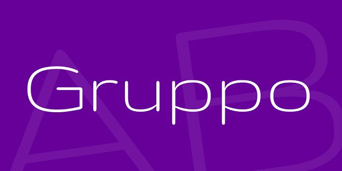 Gruppo Font Dafont Free