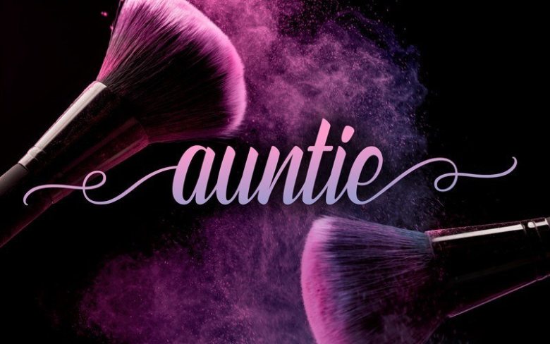 If you've ever paid even a little attention to the appearance of typed letters, you're noticing various fonts. Auntie Script Font - Dafont Free