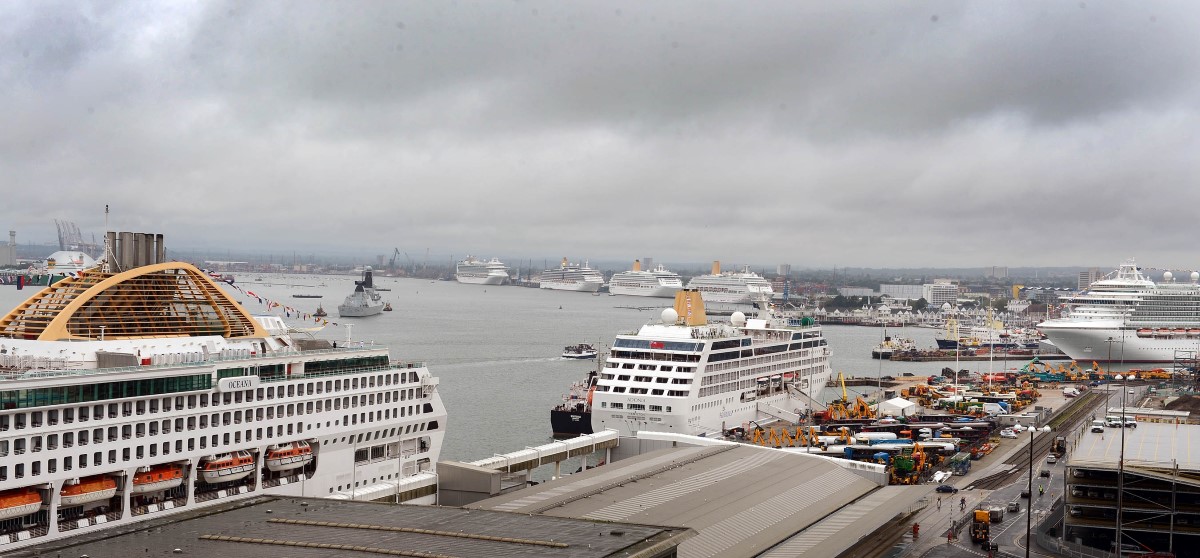 Photos Southampton S Cruise Ships Over The Years Part One